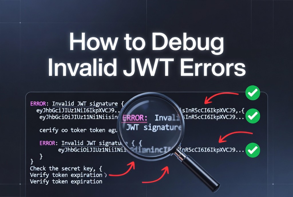 How to debug invalid JWT errors - cover art