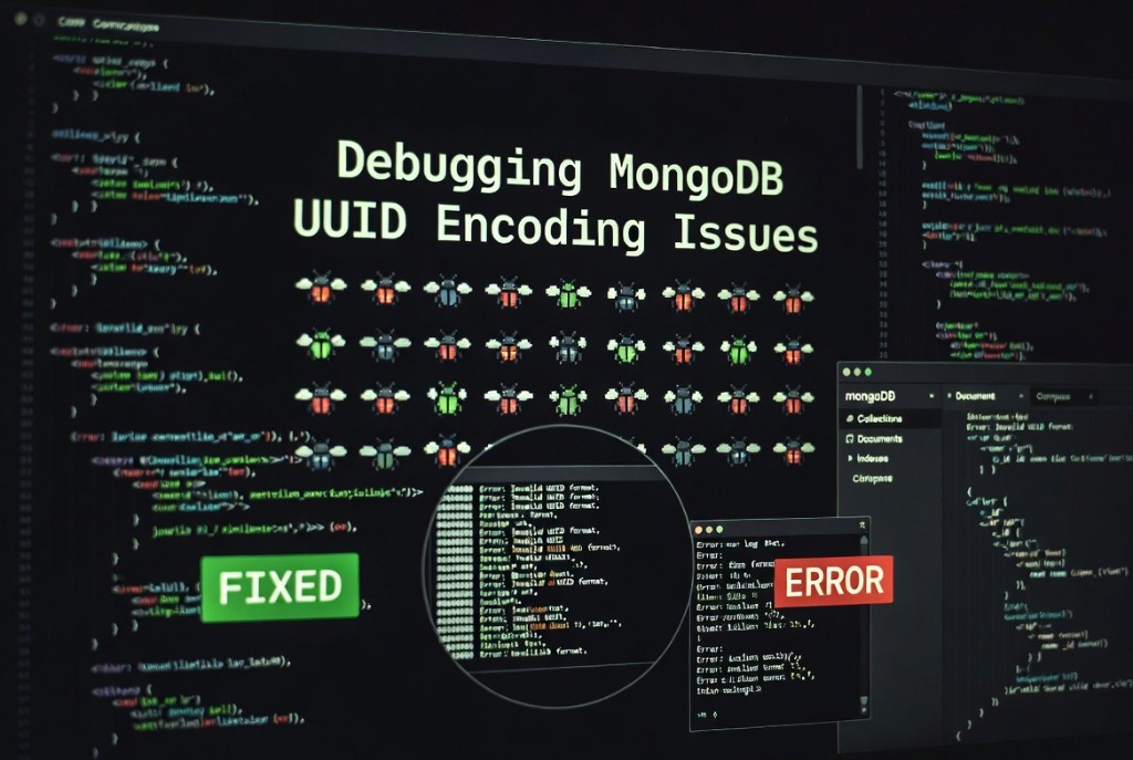 Debugging MongoDB UUID encoding issues - cover art