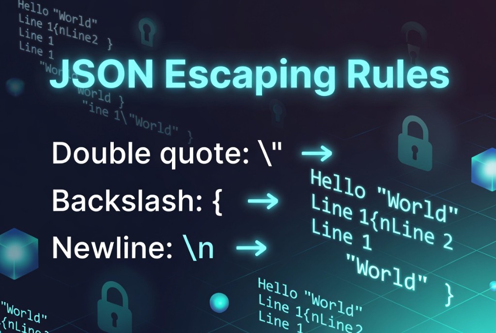JSON escaping rules - cover art