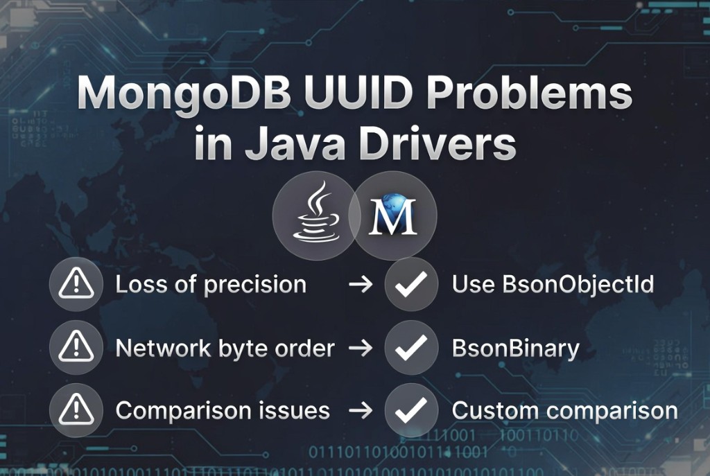 MongoDB UUID problems in Java drivers - cover art
