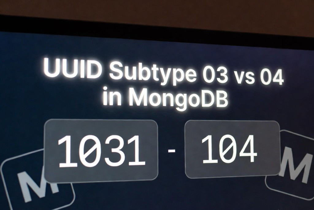 UUID subtype 03 vs 04 in MongoDB - cover art