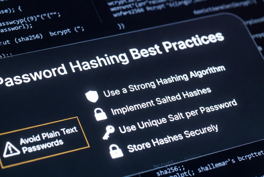 Password hashing best practices - cover art