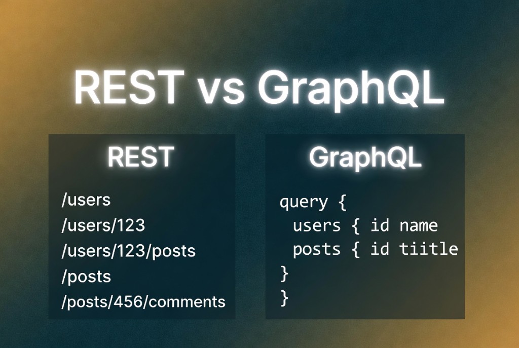 REST vs GraphQL - cover art